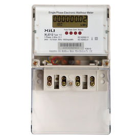 O anti medidor de alteração da energia da fase monofásica/KWH digital mede 50Hz ou 60Hz